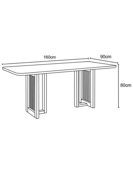 MESA DE JANTAR HENN YARA