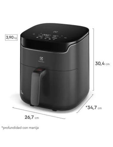 FREIDORA DE AIRE ELECTROLUX EFFICIENT EAF45 5.6LT