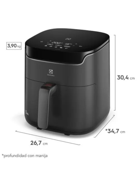 FREIDORA DE AIRE ELECTROLUX EFFICIENT EAF45 5.6LT