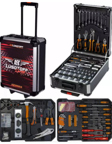 KIT HERRAMIENTAS LUSQTOFF 245PCS LQCM245-8
