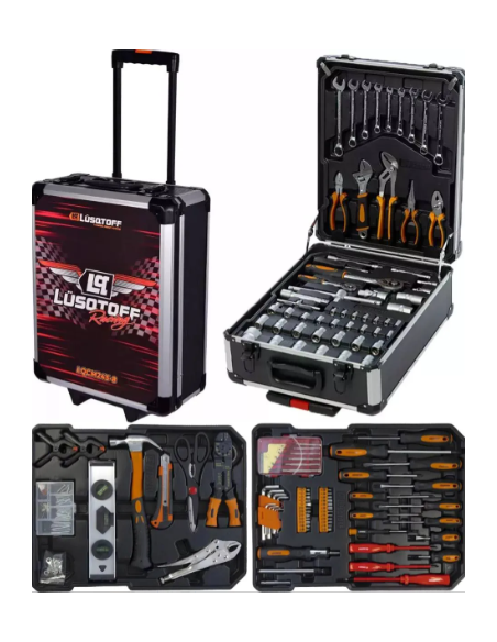 KIT HERRAMIENTAS LUSQTOFF 245PCS LQCM245-8