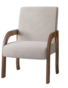 POLTRONA PARIS IMBUIA/MARFIL MOD3013-232308