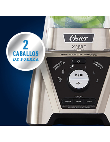 LICUADORA OSTER XPERT BLST3B 2HP 2LT
