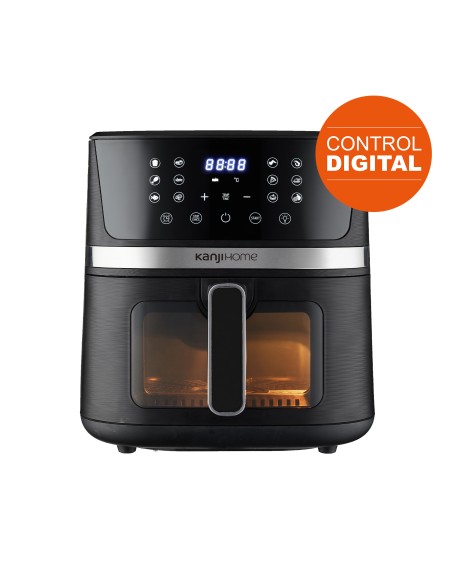 FREIDORA DE AIRE KANJIHOME KJH-1700DC 8LT NEGRA