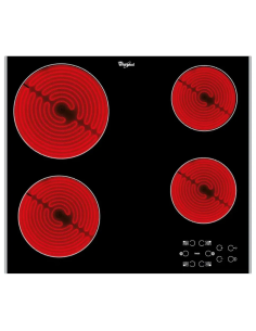 ANAFE ELÉCTRICO VITROCERÁMICO WHIRLPOOL AKT8090L 60CM