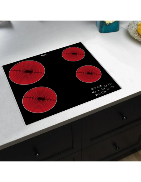 ANAFE ELÉCTRICO VITROCERÁMICO WHIRLPOOL AKT8090L 60CM