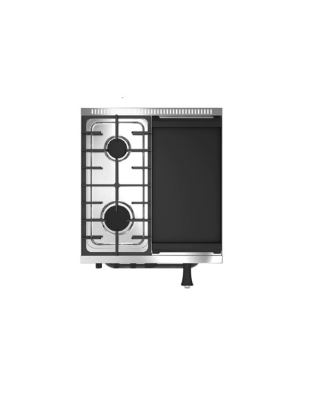 COCINA MORELLI ACERO INOXIDABLE EX 550 MULTIGRILL