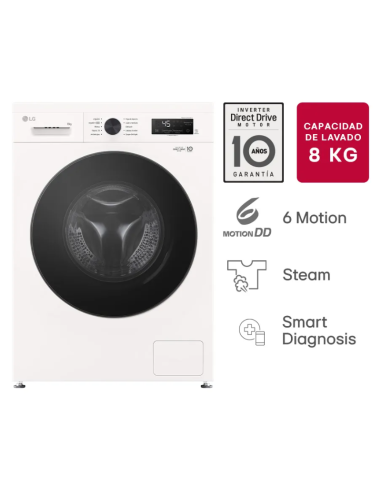 LAVARROPAS LG WM80GWVFS6 INVERTER 8KG