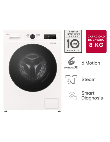 LAVARROPAS LG WM80GWVFS6 INVERTER 8KG