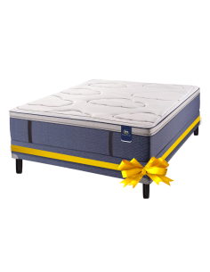 COLCHÓN + SOMMIER SERTA PENSILVANIA RESORTES TEJIDO DE...