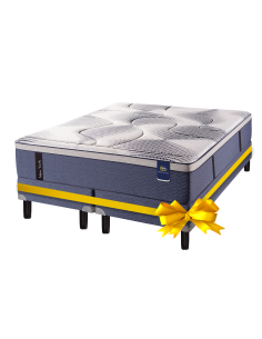 COLCHÓN + SOMMIER SERTA NEW YORK RESORTES TEJIDO DE PUNTO...