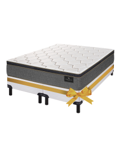 COLCHÓN + SOMMIER KING KOIL CREATION RESORTES 160X200