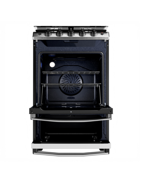 COCINA DREAN CD5617AI0 MULTIGAS INOX CON TAPA 56CM