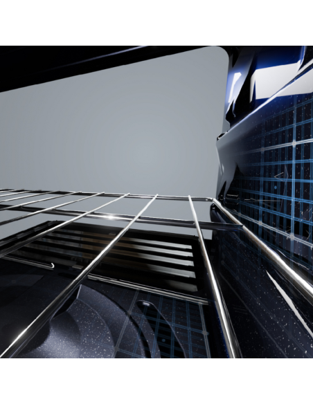 COCINA DREAN CD5617AI0 MULTIGAS INOX CON TAPA 56CM