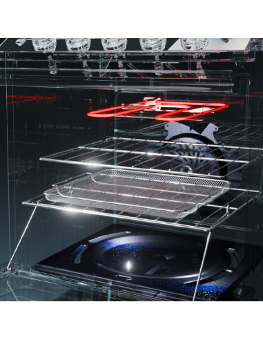 COCINA DREAN CD5617AI0 MULTIGAS INOX CON TAPA 56CM