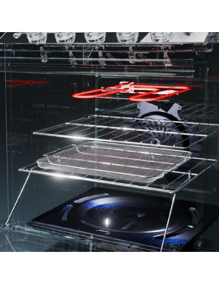 COCINA DREAN CD5617AI0 MULTIGAS INOX CON TAPA 56CM