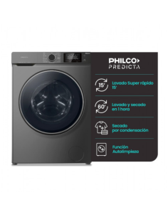 LAVASECARROPAS PHILCO INVERTER PREDICTA PHLS128GT 12KG