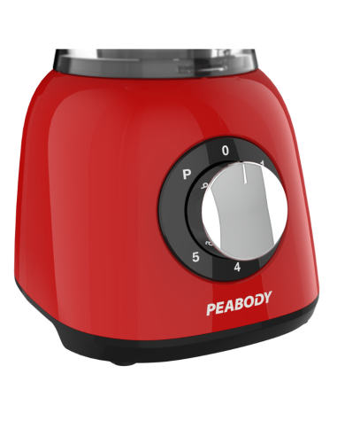 LICUADORA PEABODY PE-LN610 JARRA PLÁSTICA ROJA