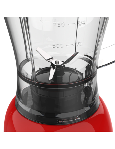 LICUADORA PEABODY PE-LN610 JARRA PLÁSTICA ROJA