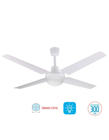 VENTILADOR DE TECHO LILIANA VTHB114R CON...