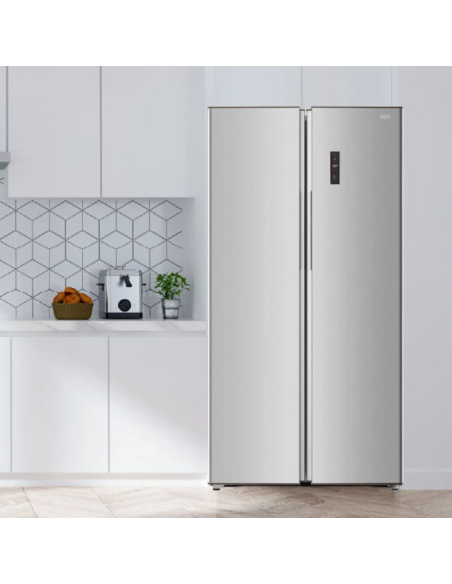 HELADERA BGH SBS BRS400I1A INVERTER NO FROST INOX 397LT