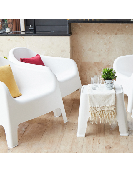 SILLÓN SKARPO GARDENLIFE JARDÍN GALERÍA BLANCO