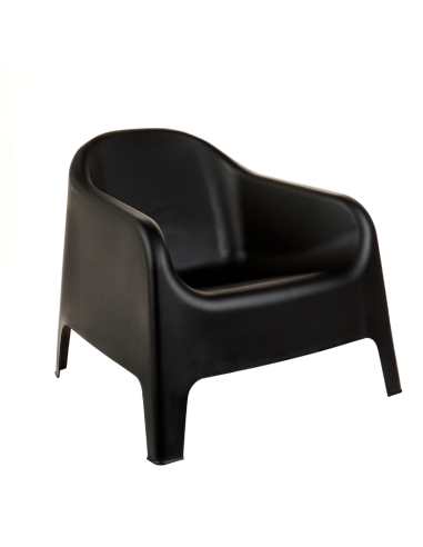 SILLÓN SKARPO GARDENLIFE JARDÍN GALERÍA NEGRO