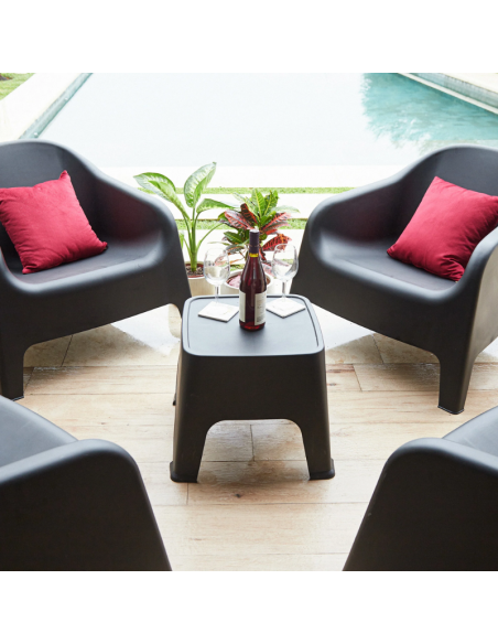 SILLÓN SKARPO GARDENLIFE NEGRO