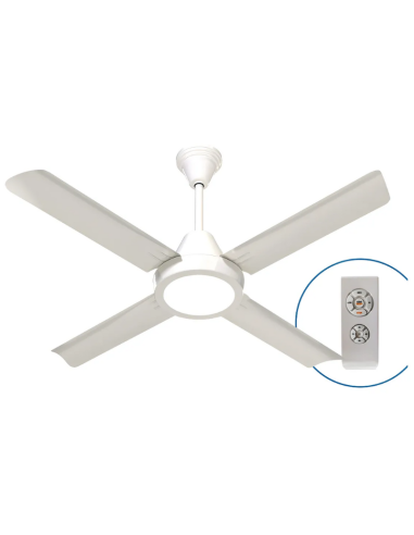 VENTILADOR DE TECHO BOHER 030113 4 PALAS CON...