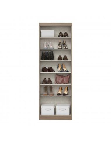 ARMARIO MULTIUSO MARGARIDA RÚSTICO/OFF WHITE 2...