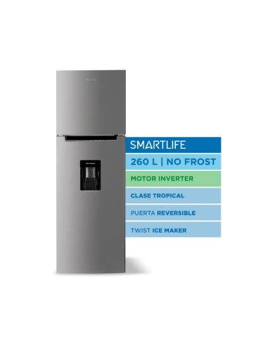 HELADERA SMARTLIFE RNF270SDINV NO FROST...