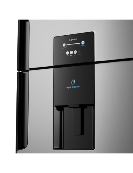 HELADERA DREAN NO FROST RDP410ZRT GRAFITO 415LT