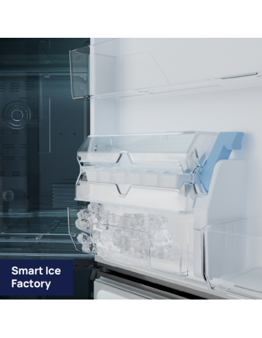 HELADERA DREAN NO FROST RDP410ZRT GRAFITO 415LT