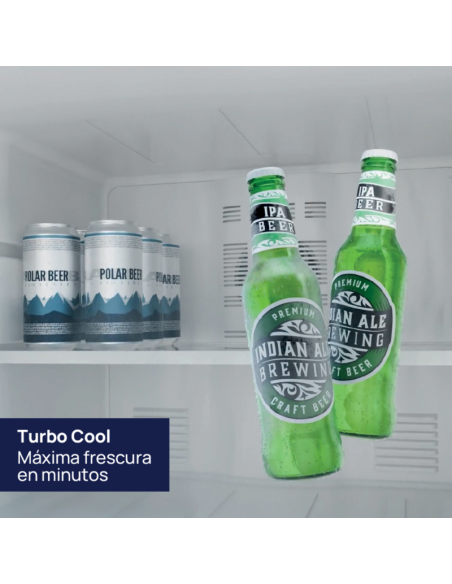 HELADERA DREAN NO FROST RDP410ZRT GRAFITO 415LT