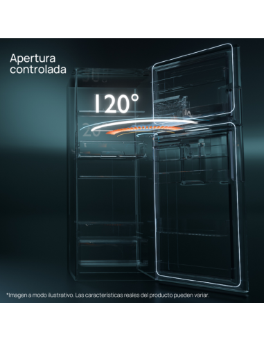 HELADERA DREAN NO FROST RDP410ZRT GRAFITO 415LT