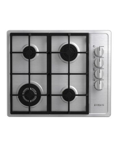 ANAFE A GAS DREAN AGDR60EIA1 60CM INOXIDABLE