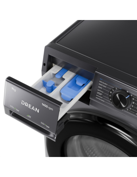LAVARROPAS AUTOMÁTICO DREAN LFDR0914ISG0 INVERTER GRIS 9KG
