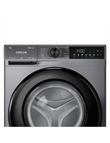 LAVARROPAS AUTOMÁTICO DREAN LFDR0914ISG0 INVERTER GRIS 9KG