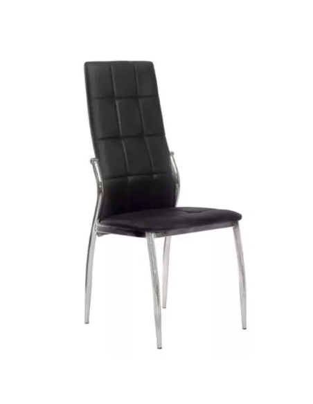 SILLA PARIS TAPIZADA ECOCUERO