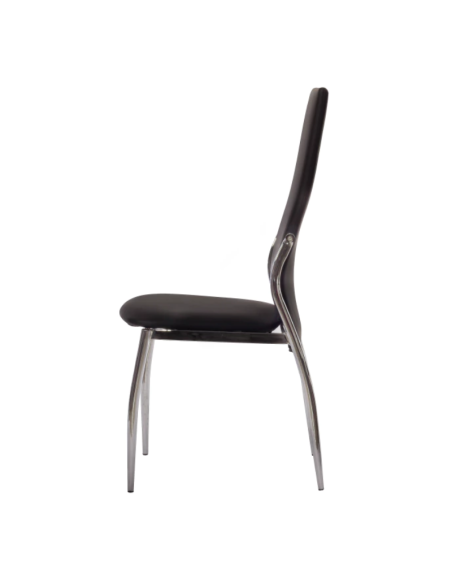 SILLA PARIS TAPIZADA ECOCUERO