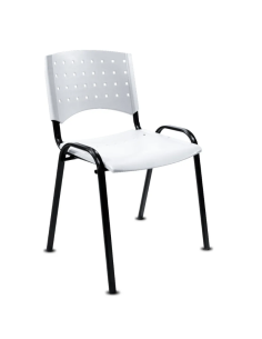 SILLA BIANCA APILABLE CAÑO NEGRO