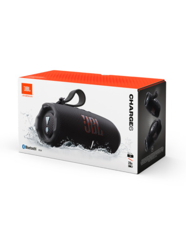 PARLANTE PORTÁTIL JBL JBLCHARGE6BLKAM CHARGE 6
