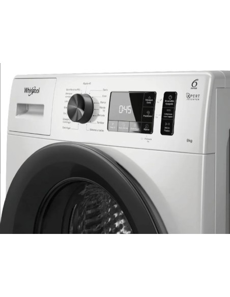 LAVARROPAS WHIRLPOOL WNQ80BB BLANCO INVERTER 8KG