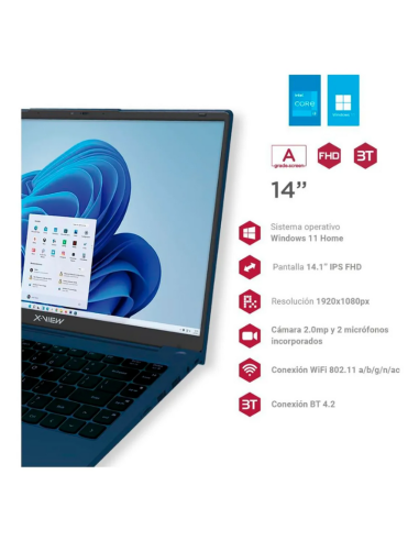 NOTEBOOK X-VIEW NOVABOOK V8S Ci3 16+512GB 14.1"