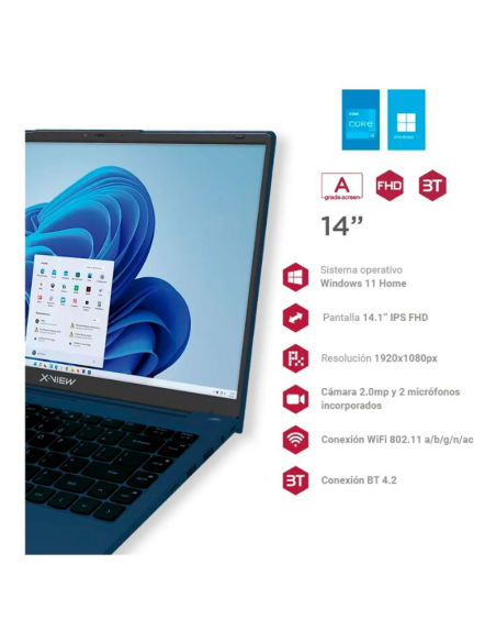 NOTEBOOK X-VIEW NOVABOOK V8S Ci3 16+512GB 14.1"