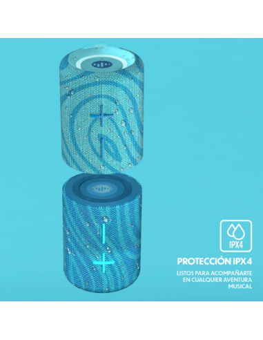 PARLANTE PORTÁTIL TWIN 2 LIGHT BLUE