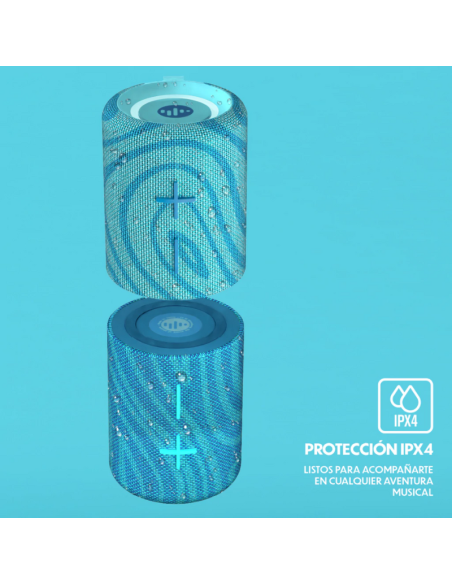 PARLANTE PORTÁTIL TWIN 2 LIGHT BLUE