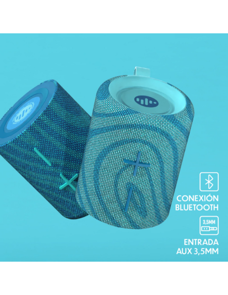 PARLANTE PORTÁTIL TWIN 2 LIGHT BLUE