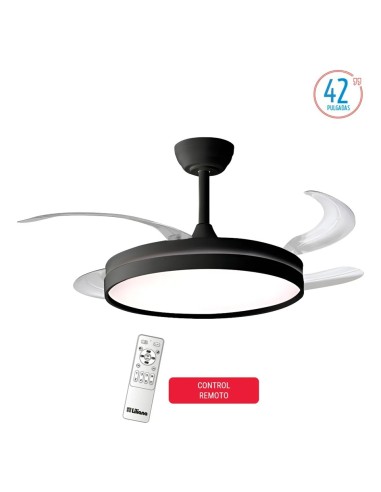 VENTILADOR DE TECHO LILIANA CON LUZ LED VTHB603...