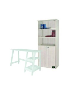 ESCRITORIO DITALIA MC-190 BLANCO + BILIOTECA PUERTAS...